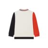 Sudadera de algodón de manga larga «Blanco Rojo»