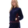 Sudadera de béisbol con cremallera Fila Jenesis en azul marino