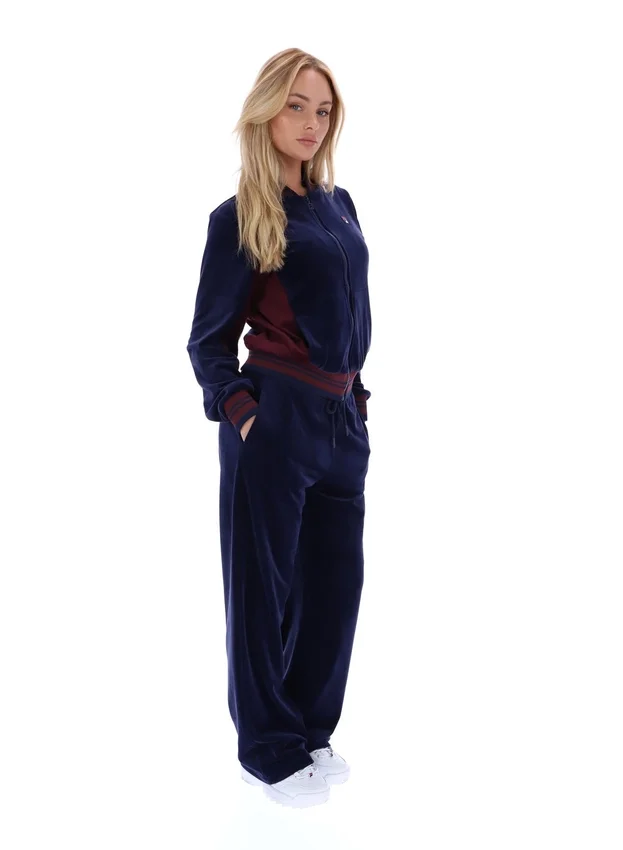 Sudadera de béisbol con cremallera Fila Jenesis en azul marino
