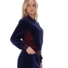 Sudadera de béisbol con cremallera Fila Jenesis en azul marino