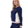 Sudadera de béisbol icónica Silvana de Fila en azul marino