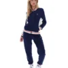 Sudadera de béisbol icónica Silvana de Fila en azul marino