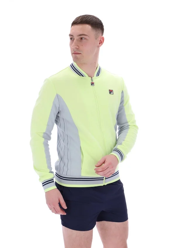 Sudadera de béisbol Settanta en color Shadow Lime