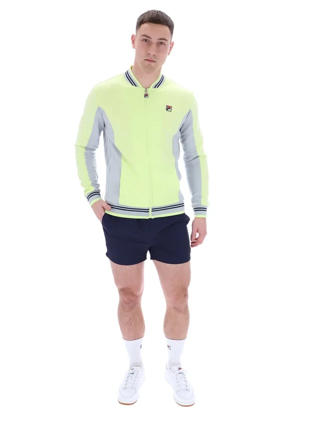 Sudadera de béisbol Settanta en color Shadow Lime