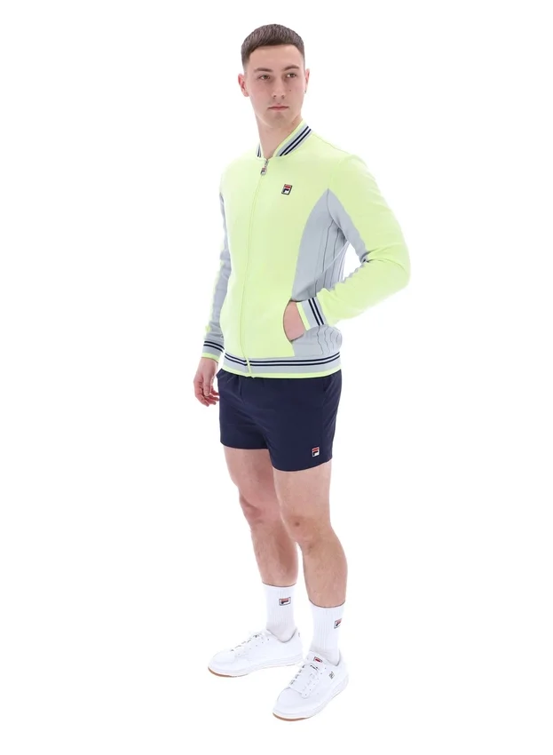 Sudadera de béisbol Settanta en color Shadow Lime
