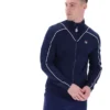 Sudadera de chándal con ribetes Fila Noble Archive en azul marino