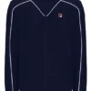 Sudadera de chándal con ribetes Fila Noble Archive en azul marino