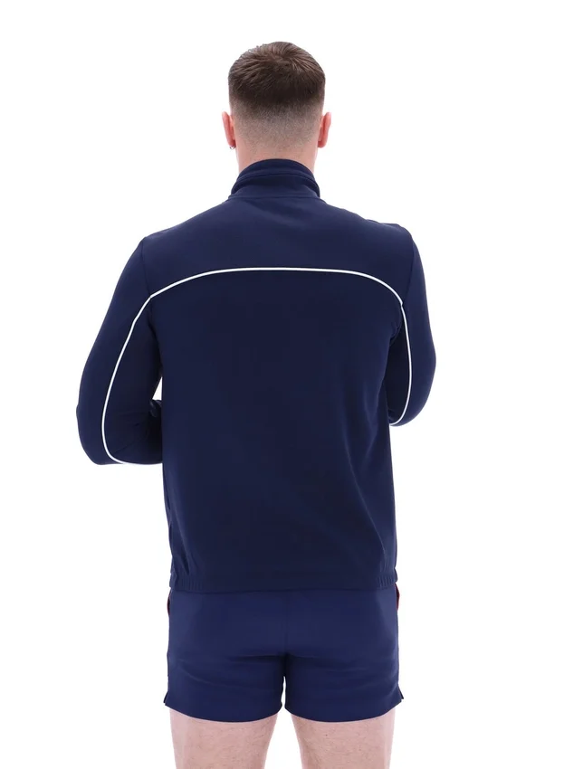 Sudadera de chándal con ribetes Fila Noble Archive en azul marino