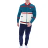 Sudadera de chándal «Stefan Archive Cut and Sew» en color Deep Lagoon