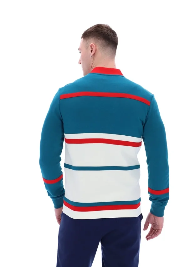 Sudadera de chándal «Stefan Archive Cut and Sew» en color Deep Lagoon