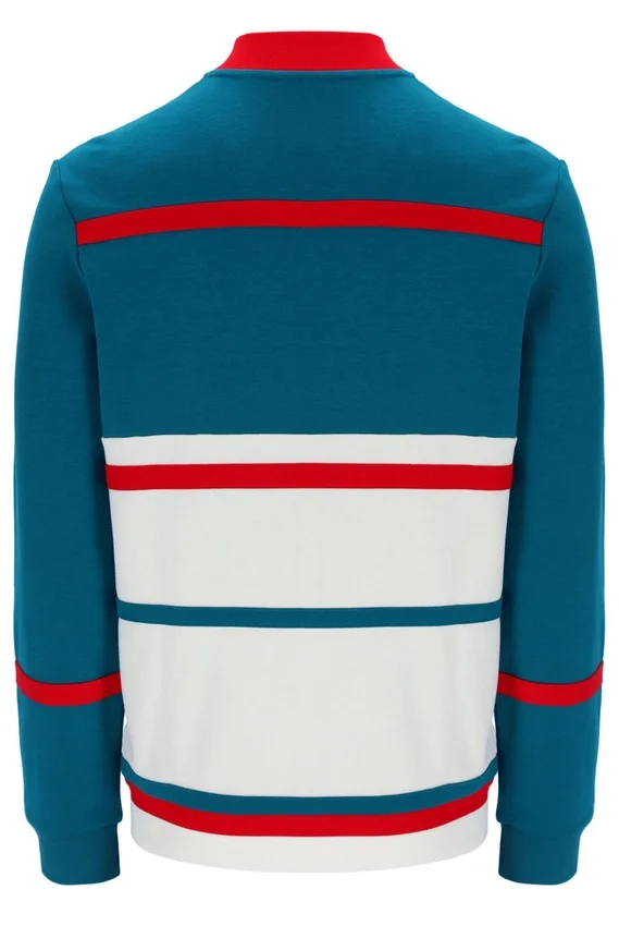 Sudadera de chándal «Stefan Archive Cut and Sew» en color Deep Lagoon