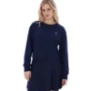 Sudadera de cuello redondo ancha Sestri de Fila en azul marino