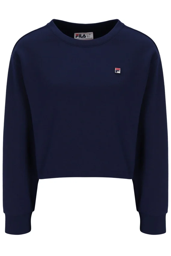 Sudadera de cuello redondo ancha Sestri de Fila en azul marino