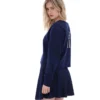 Sudadera de cuello redondo ancha Sestri de Fila en azul marino