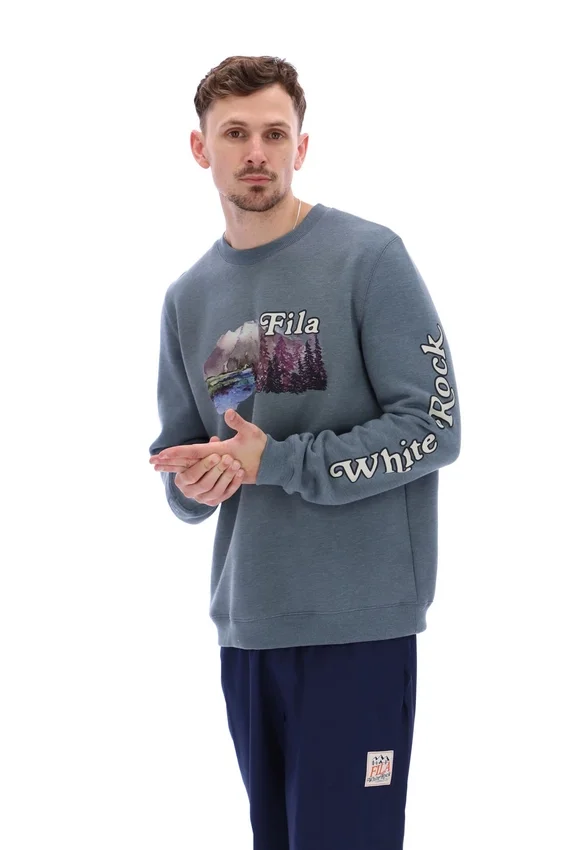 Sudadera de cuello redondo con estampado gráfico «Len» de Stormy Weather
