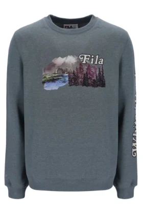 Sudadera de cuello redondo con estampado gráfico «Len» de Stormy Weather