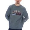 Sudadera de cuello redondo con estampado gráfico «Len» de Stormy Weather