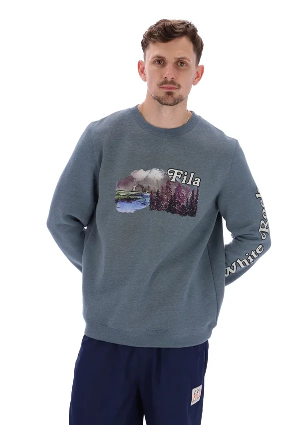 Sudadera de cuello redondo con estampado gráfico «Len» de Stormy Weather