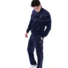 Sudadera de velour Vittorio de Fila en azul marino