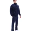 Sudadera de velour Vittorio de Fila en azul marino