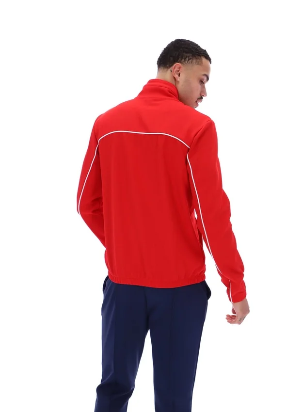 Sudadera deportiva con ribetes Noble Archive de Fila en rojo