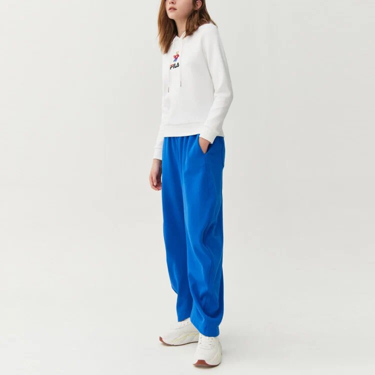 Sudadera deportiva de manga larga con capucha, color blanco
