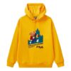 Sudadera deportiva Fila para hombre, color amarillo