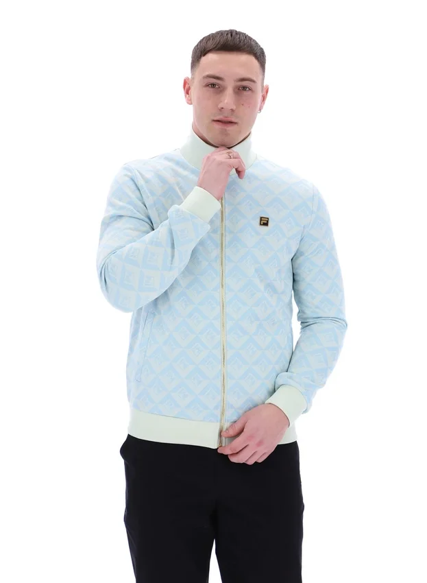 Sudadera deportiva Hank Jacquard Geo de Summer Song, chaqueta de chándal