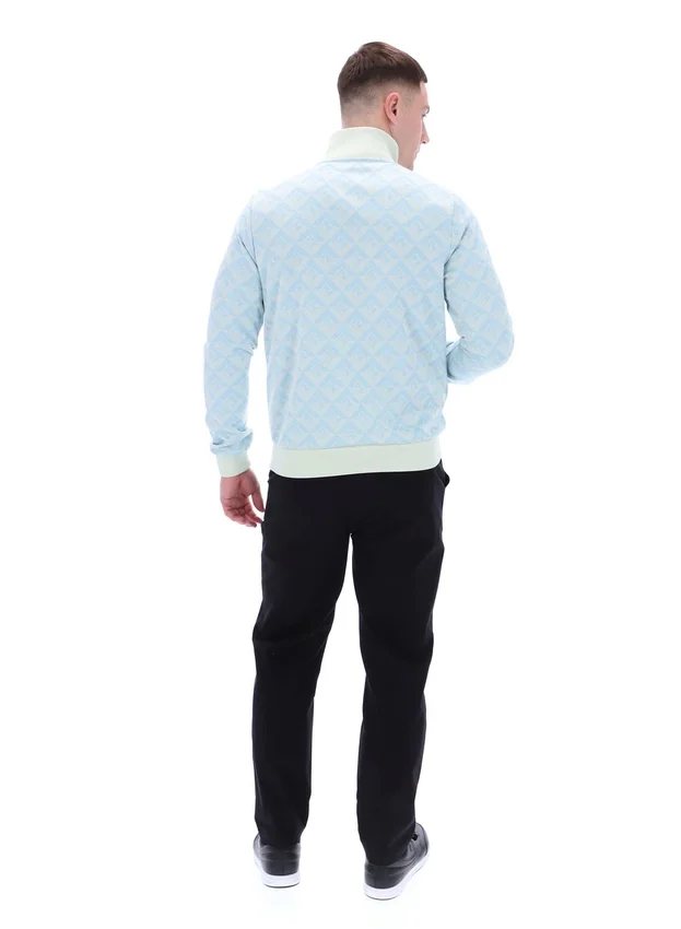 Sudadera deportiva Hank Jacquard Geo de Summer Song, chaqueta de chándal