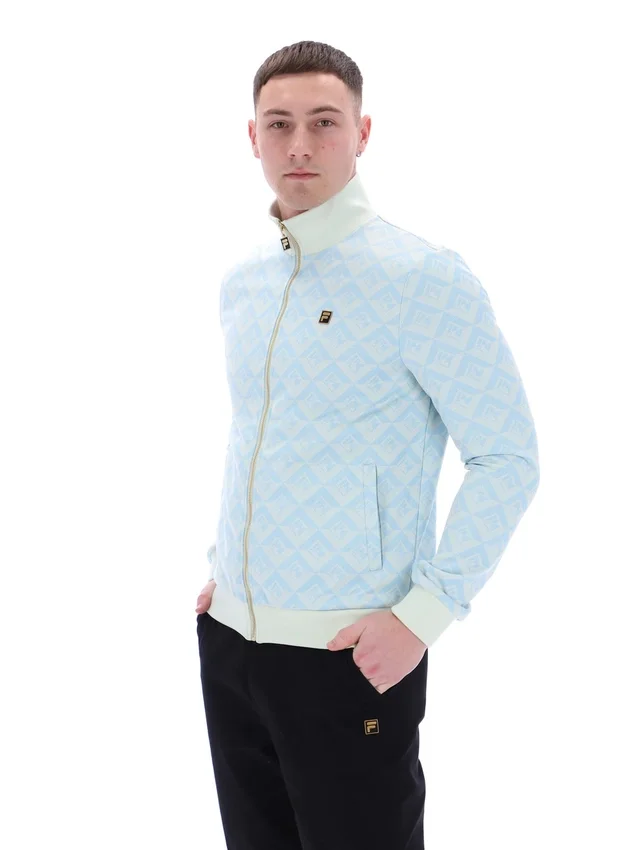 Sudadera deportiva Hank Jacquard Geo de Summer Song, chaqueta de chándal