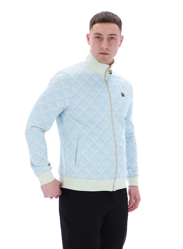 Sudadera deportiva Hank Jacquard Geo de Summer Song, chaqueta de chándal