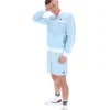 Sudadera deportiva Skyway Filippo con diseño de cuadros tonales en chaqueta de chándal