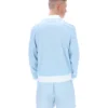 Sudadera deportiva Skyway Filippo con diseño de cuadros tonales en chaqueta de chándal