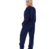 Sudadera Fila Jorie Wide de cuello redondo en azul marino