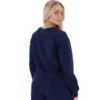 Sudadera Fila Jorie Wide de cuello redondo en azul marino