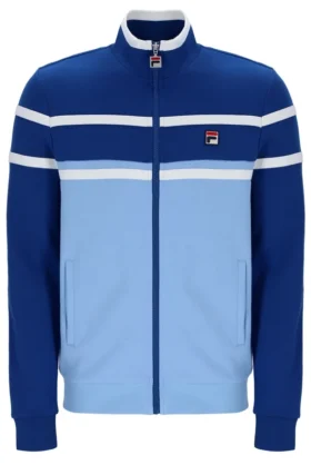 Sudadera Giovanni con paneles contrastantes en Frozen Fjord