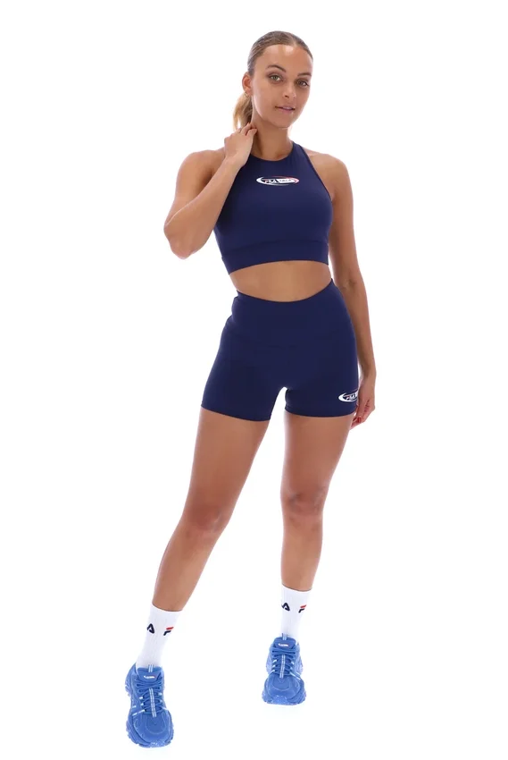 Sujetador deportivo Fila x TALA SKINLUXE en azul marino