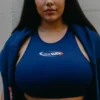 Sujetador deportivo Fila x TALA SKINLUXE en azul marino
