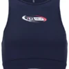 Sujetador deportivo Fila x TALA SKINLUXE en azul marino