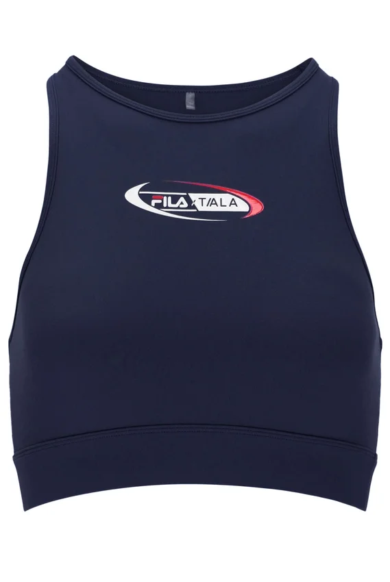 Sujetador deportivo Fila x TALA SKINLUXE en azul marino