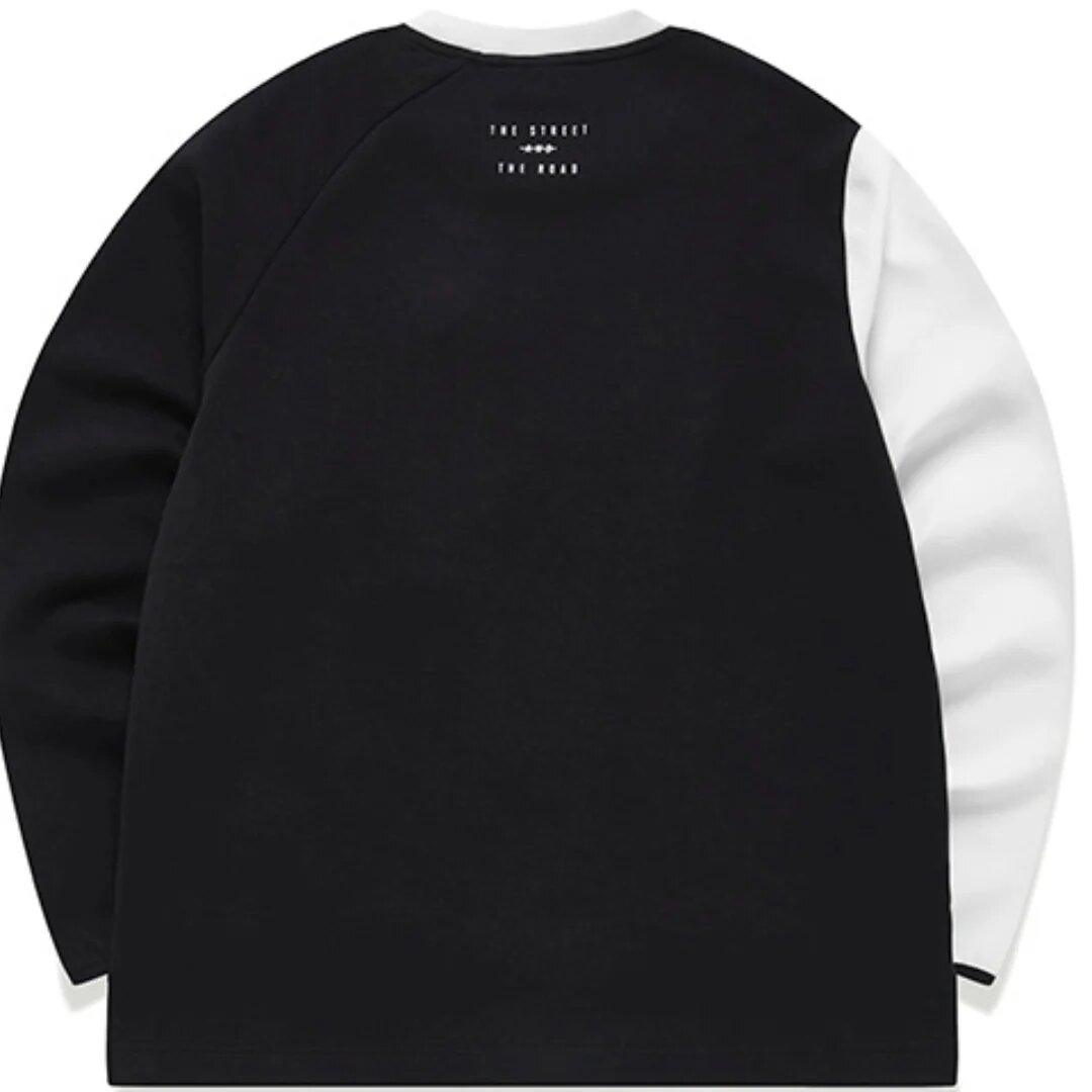 Suéter con estampado de letras Fila x Mihara Yasuhiro «Blanco Negro»