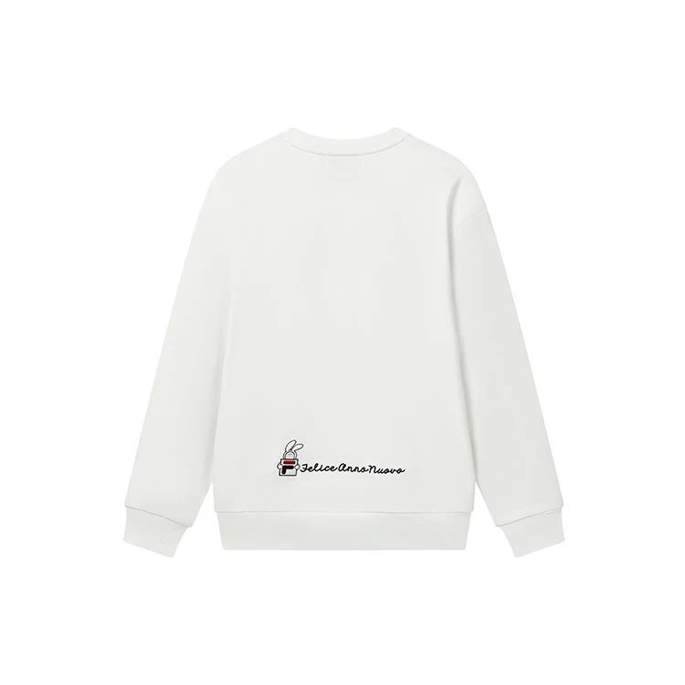 Suéter con estampado gráfico «Blanco»