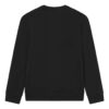 Suéter de cuello redondo azul de la línea blanca del Core Design Museum de Dinamarca «Negro»
