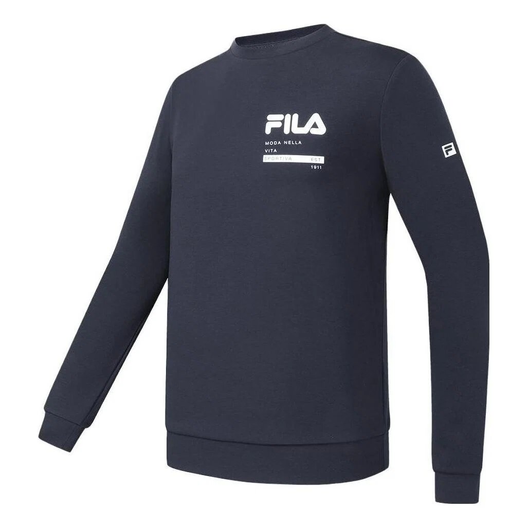 Suéter deportivo «Navy White»