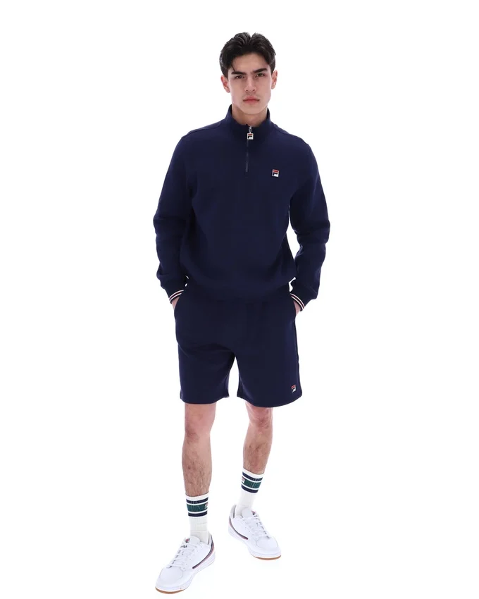 Suéter Fila Navy Ramy F-Box con cremallera de 1/4