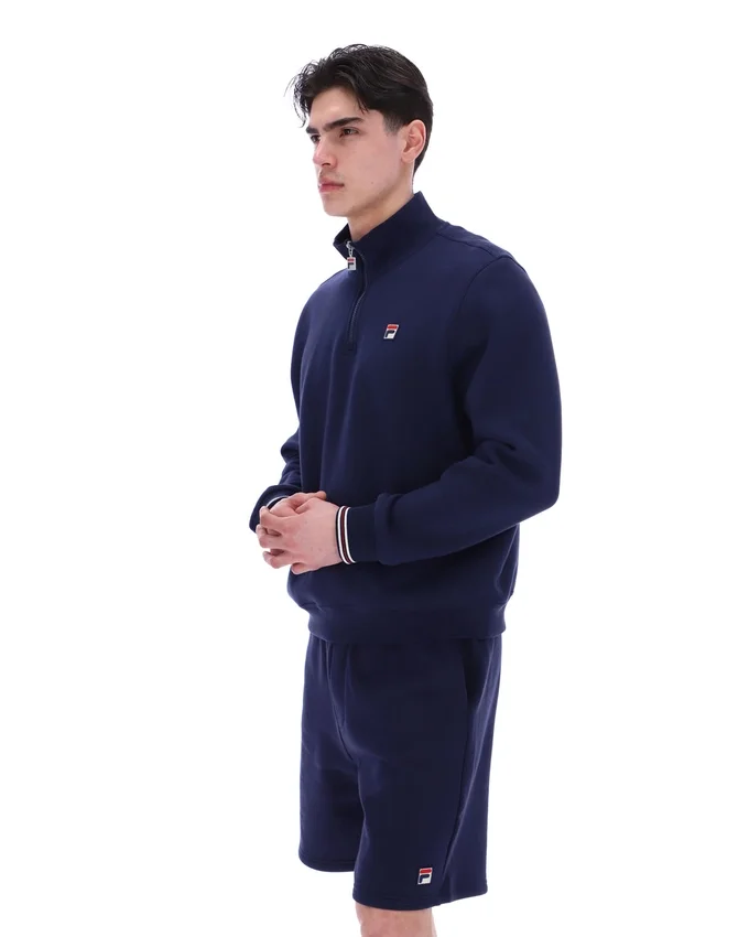 Suéter Fila Navy Ramy F-Box con cremallera de 1/4