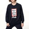 Suéter Fila x Have a good time «Negro, Blanco, Rojo»