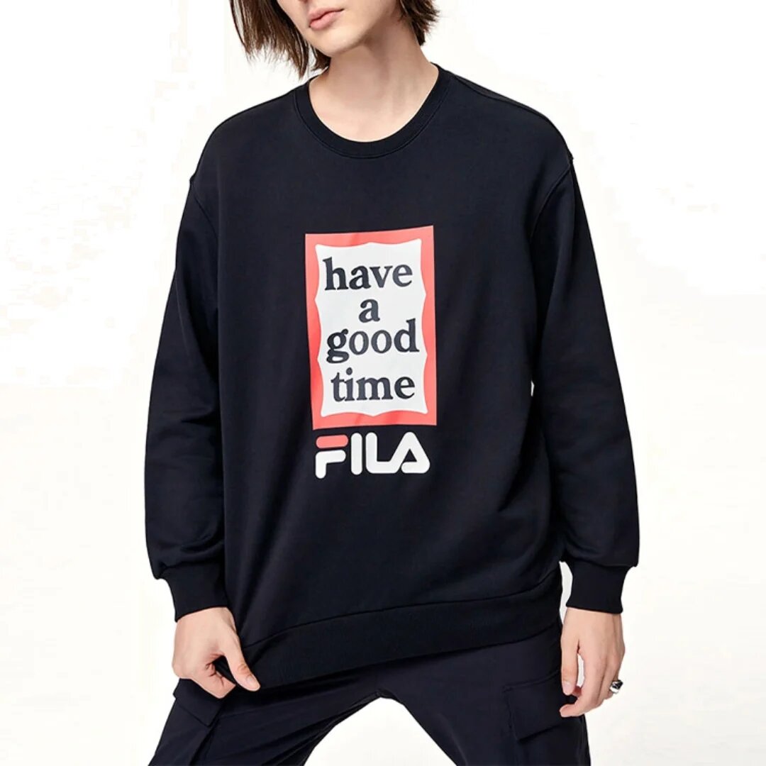 Suéter Fila x Have a good time «Negro, Blanco, Rojo»
