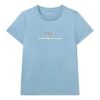 T-shirt con estampado del logotipo de Athletics, azul