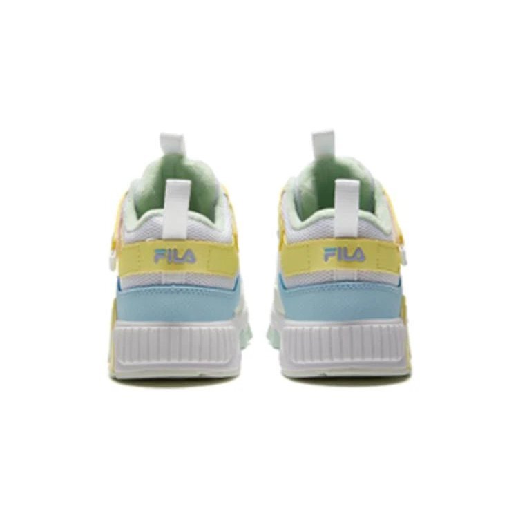 Tabla Memphis «Blanco, amarillo, azul»